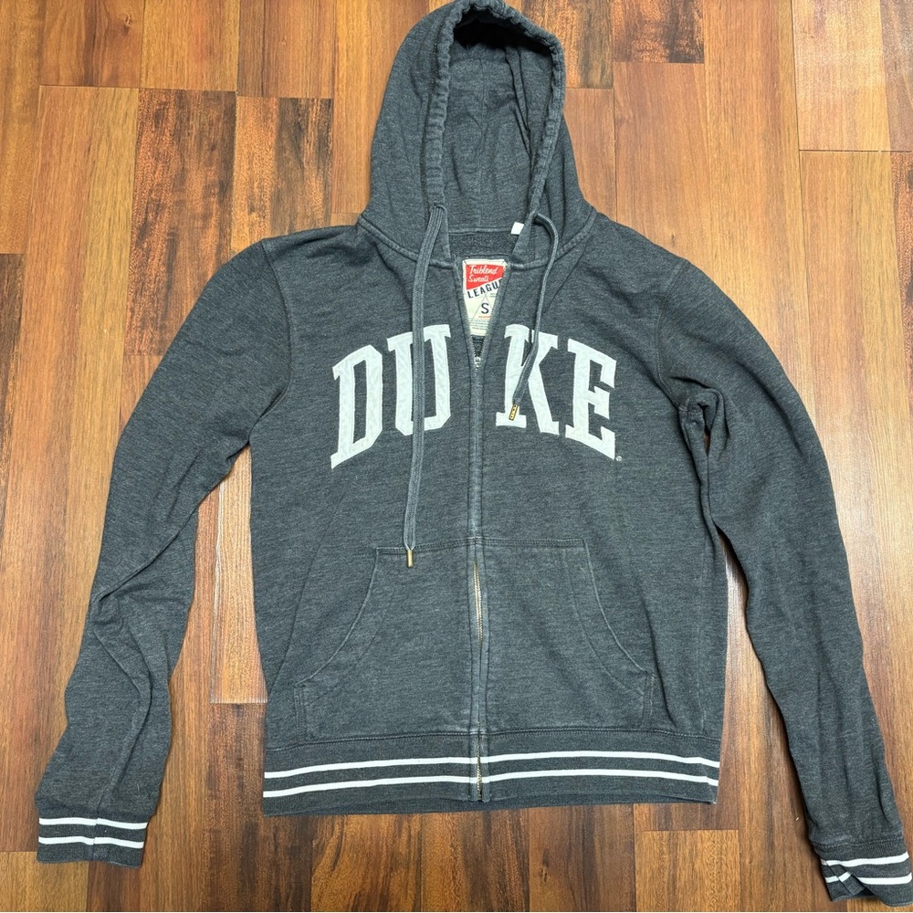 League Dark Gray Zip-Up Men's Sweater